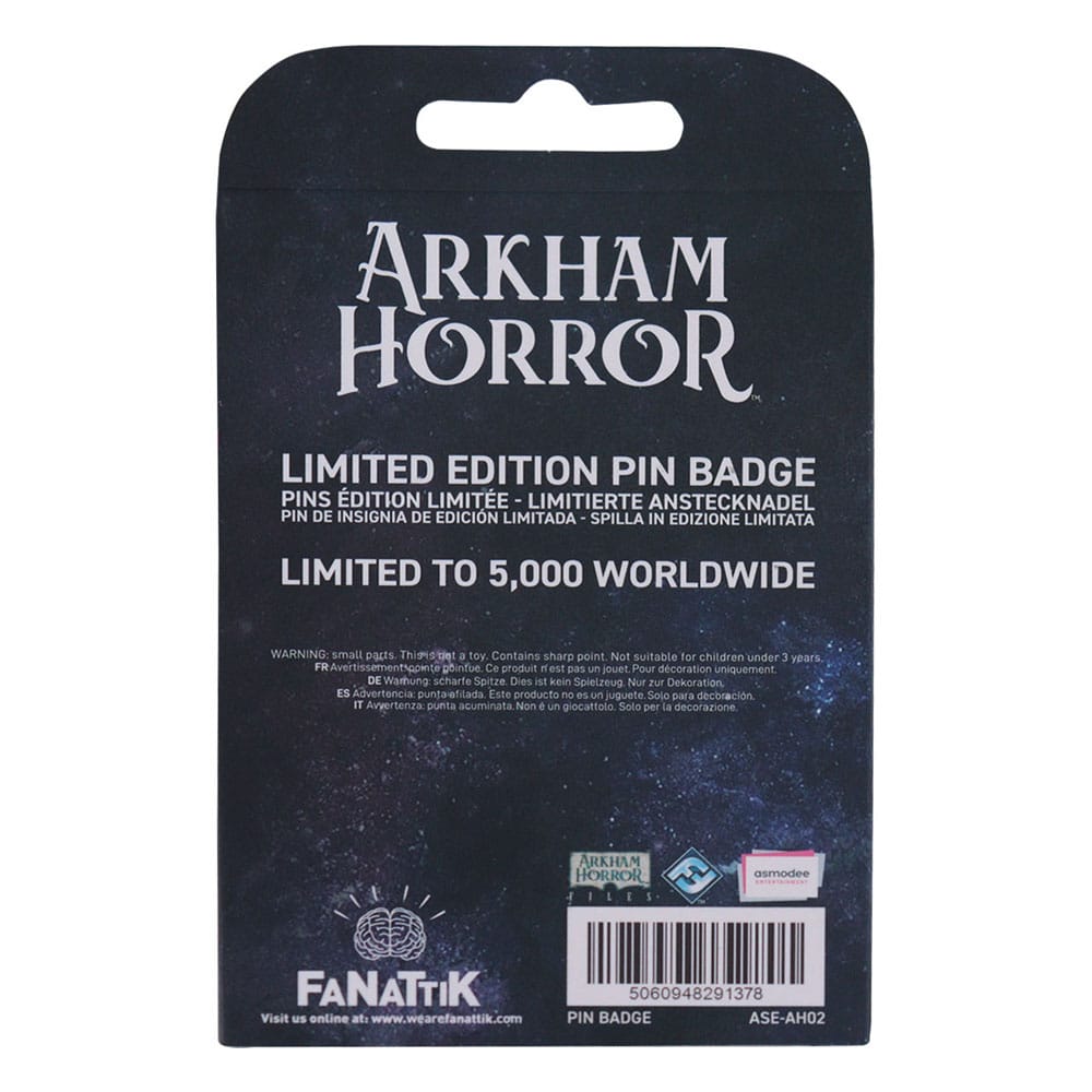 Arkham Horror Pin Badge Lead Investigator Limited Edition 5060948291378