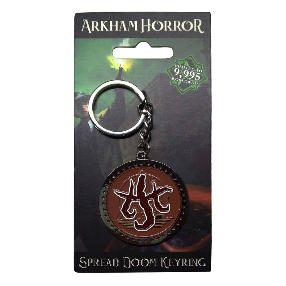 Arkham Horror Keychain Spread Doom Limited Edition 5060948291385