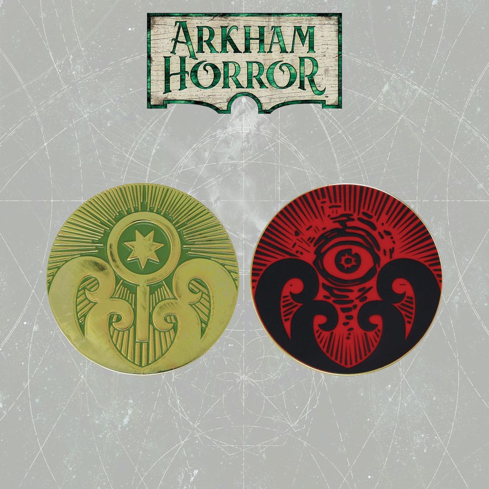 Arkham Horror Collectable Coin Clues & Doom Limited Edition 5060948291408