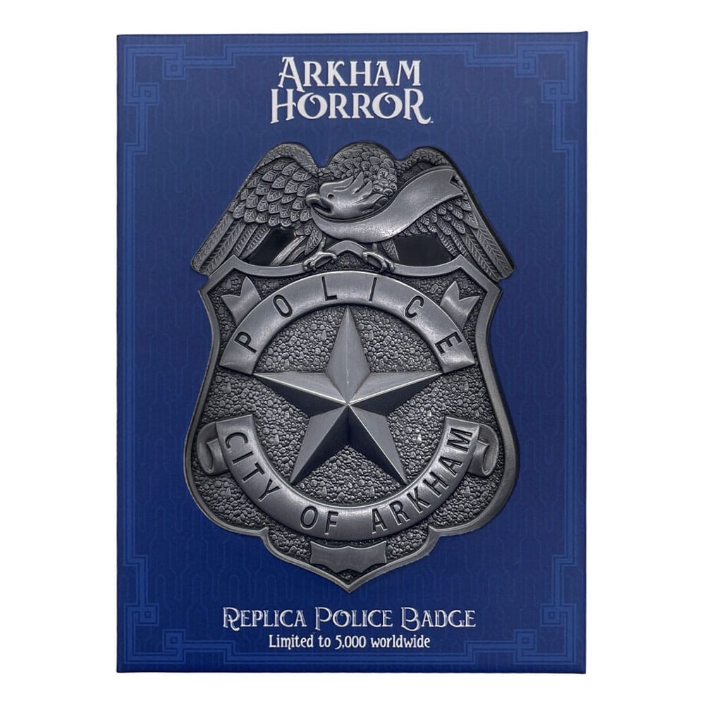 Arkham Horror Replica Police Badge Limited Edition 5060948291415