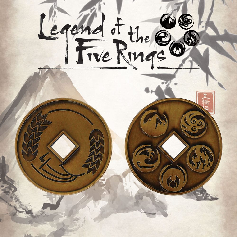 Legend of the Five Rings Collectable Coin Koku Limited Edition 5060948291491