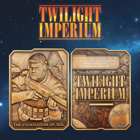 Twilight Imperium Ingot The Federation of Sol Limited Edition 5060948291286