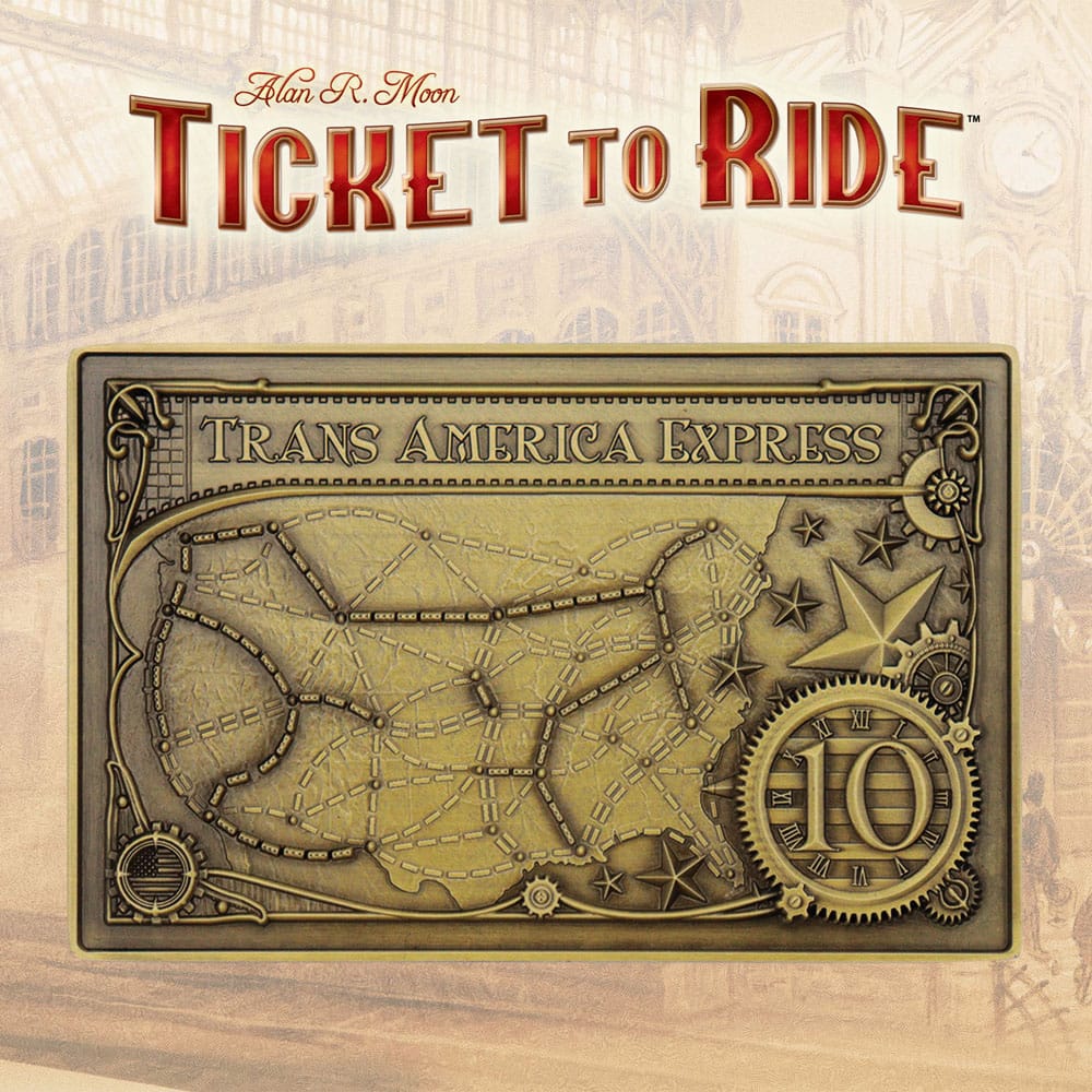 Ticket to Ride Ingot Trans America Express Limited Edition 5060948291453