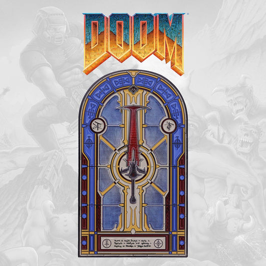 Doom Ingot Crucible Sword Stained Glass Limited Edition 5060948292436