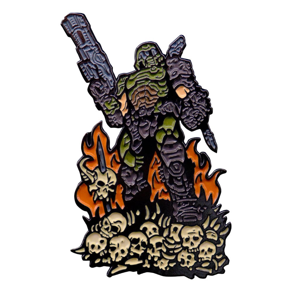 Doom Eternal Pin Badge Doom Guy Limited Edition 5060948292696