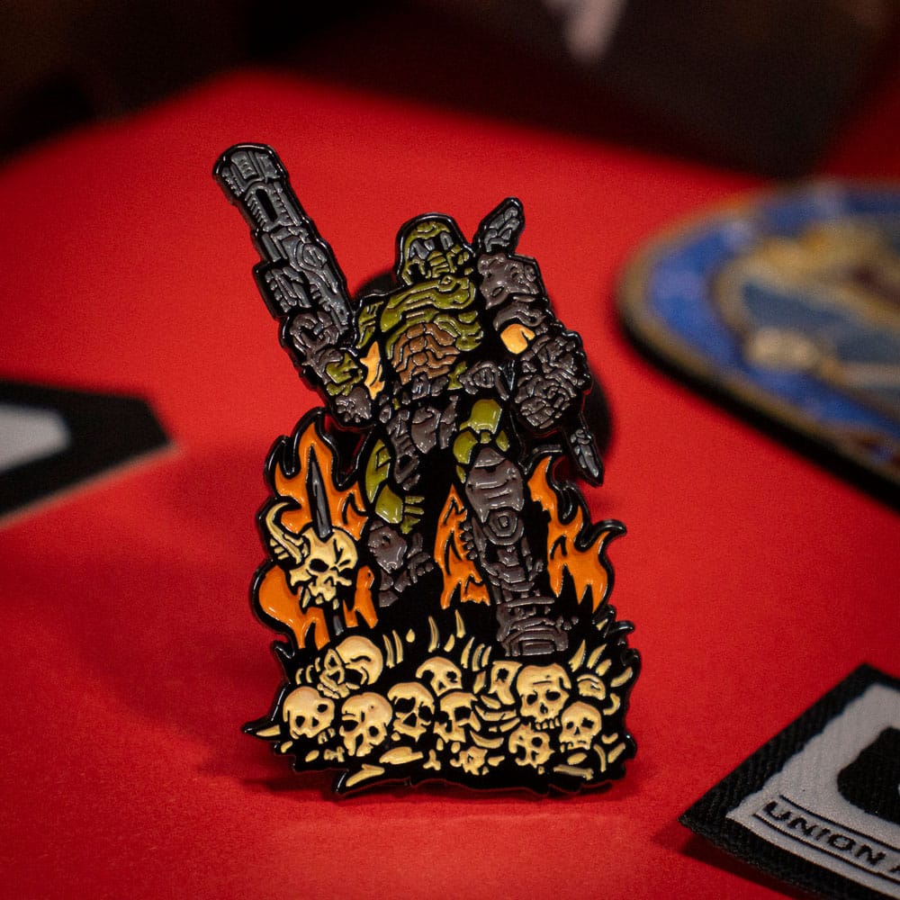 Doom Eternal Pin Badge Doom Guy Limited Edition 5060948292696