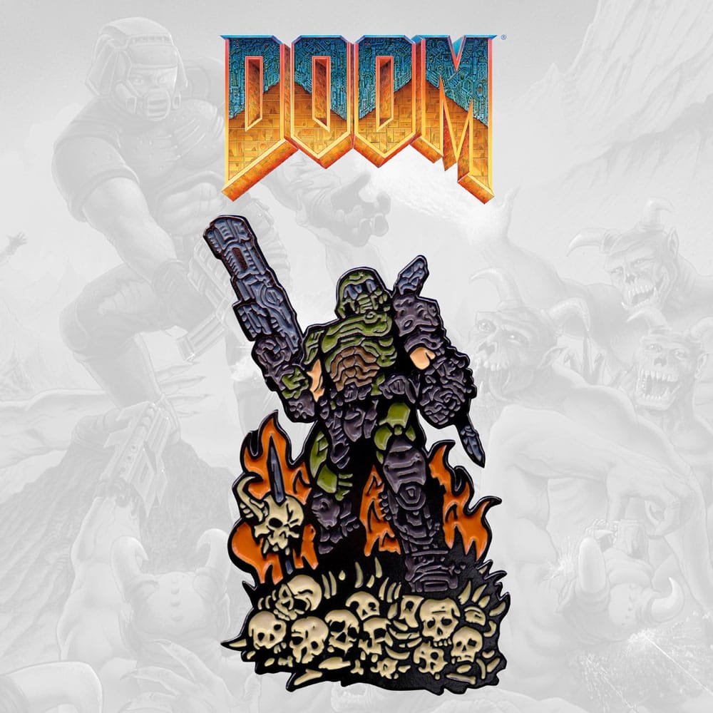 Doom Eternal Pin Badge Doom Guy Limited Edition 5060948292696