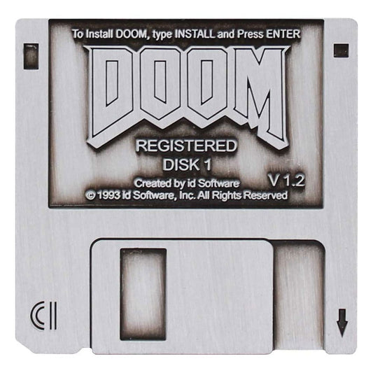 Doom Pin Badge Floppy Disk Limited Edition 5060948297257