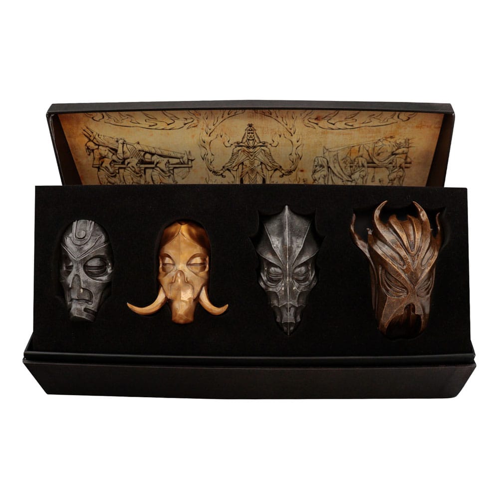 The Elder Scrolls V: Skyrim Replica Dragon Priest Masks Set 5060662468643