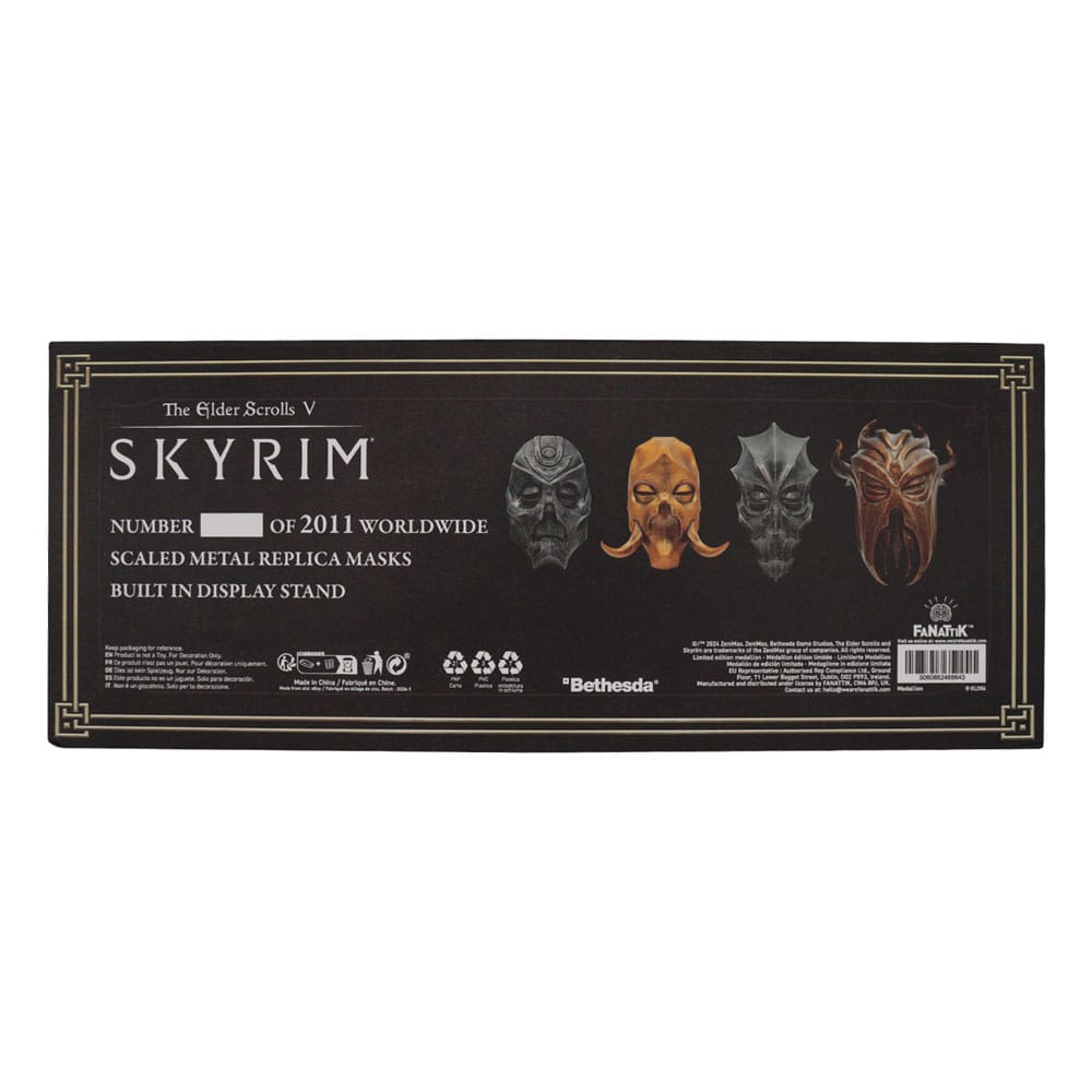 The Elder Scrolls V: Skyrim Replica Dragon Priest Masks Set 5060662468643