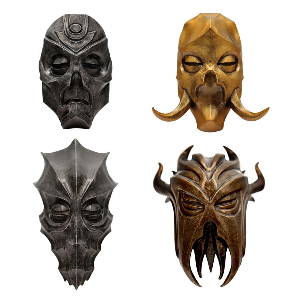 The Elder Scrolls V: Skyrim Replica Dragon Priest Masks Set 5060662468643