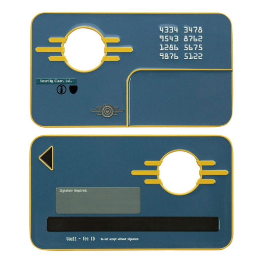 Fallout Replica Vault Security Keycard Limited Edition 5060948293648