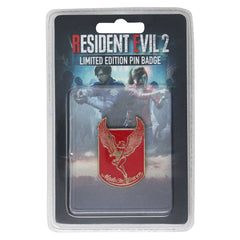 Resident Evil 2 XL Premium Pin Badge 25th Anniversary Limited Edition 5060662468186