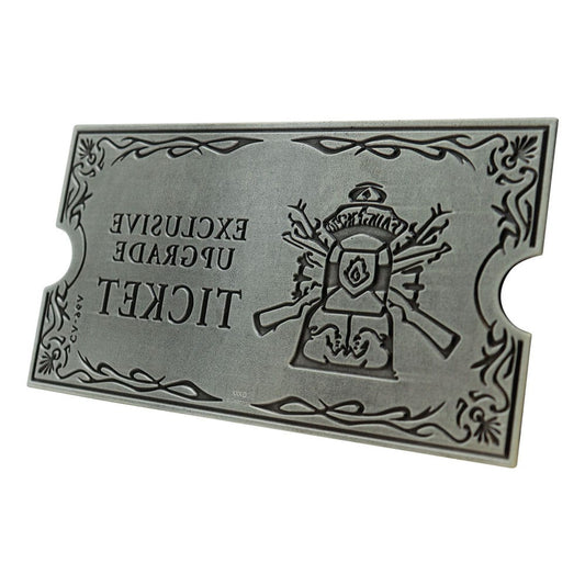 Resident Evil 4 Replica 1/1 Metal Exclusive Upgrade Ticket 5060948294676