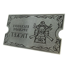 Resident Evil 4 Replica 1/1 Metal Exclusive Upgrade Ticket 5060948294676