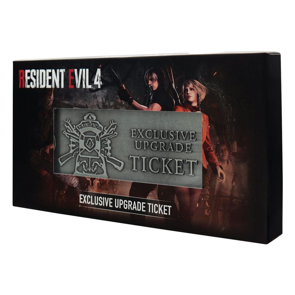 Resident Evil 4 Replica 1/1 Metal Exclusive Upgrade Ticket 5060948294676