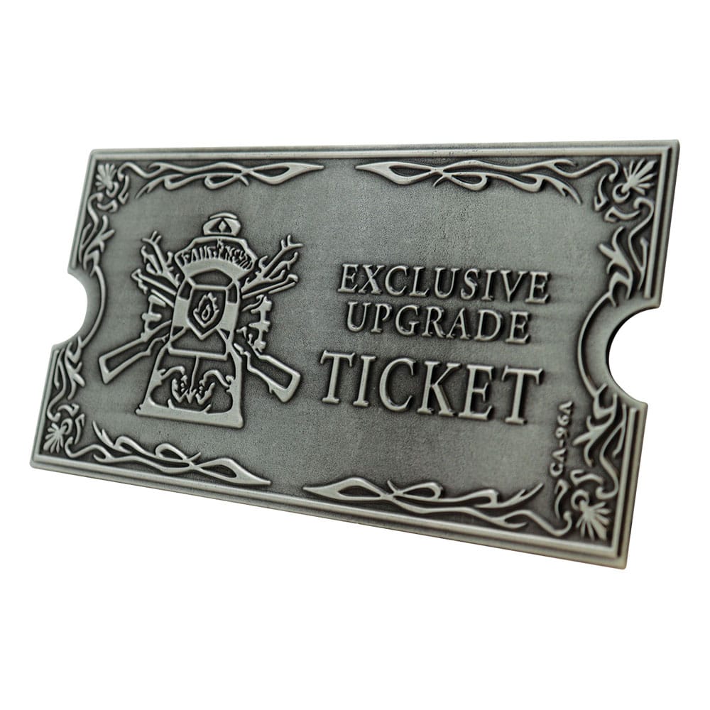 Resident Evil 4 Replica 1/1 Metal Exclusive Upgrade Ticket 5060948294676