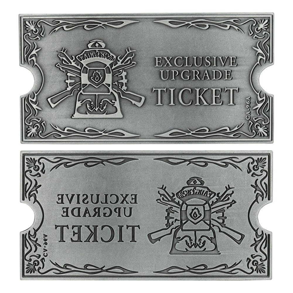 Resident Evil 4 Replica 1/1 Metal Exclusive Upgrade Ticket 5060948294676