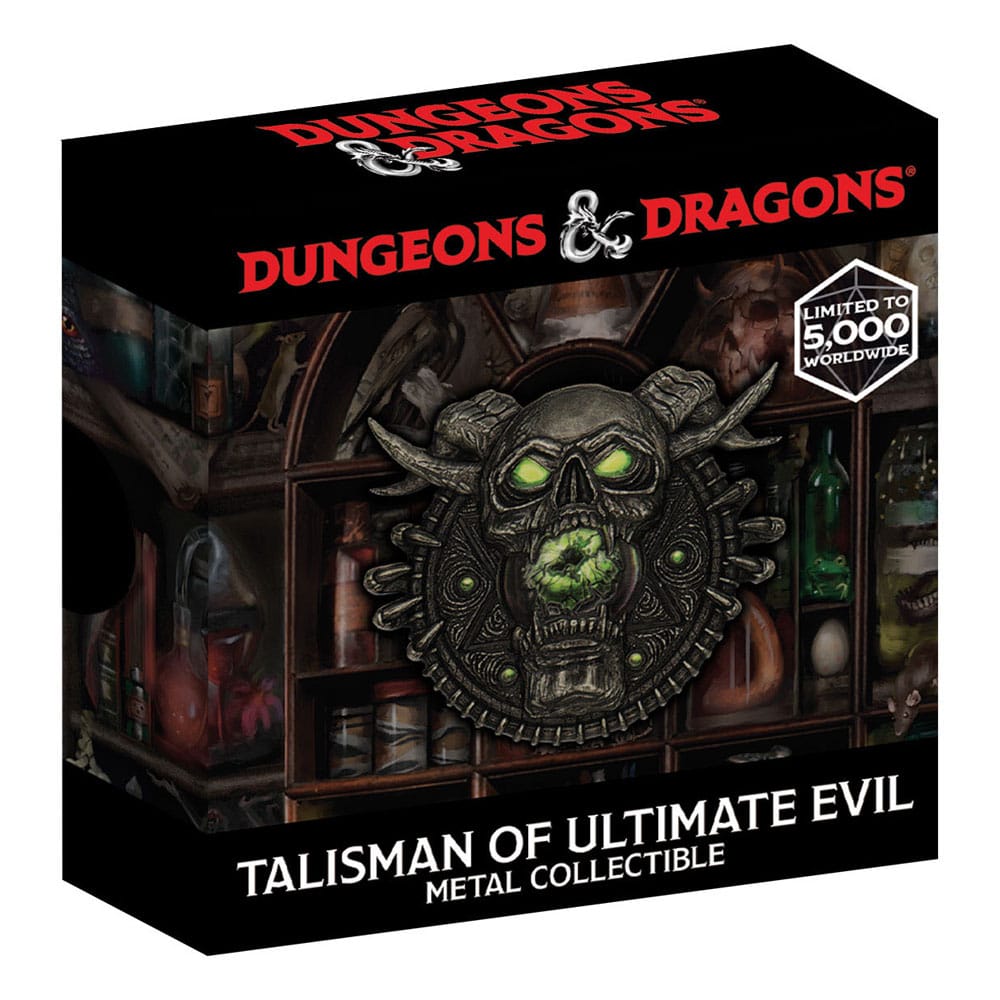 Dungeons & Dragons Medallion and Art Card Talisman of Ultimate Evil Limited Edition 5060948291521