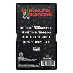 Dungeons & Dragons Metal Card 50th Anniversary Spider Queen Limited Edition 5060948292023