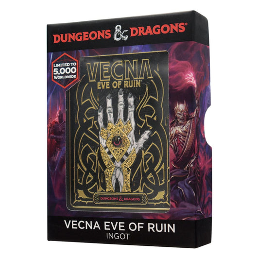 Dungeons & Dragons Ingot Vecna Eve of Ruin Limited Edition 5060948293976