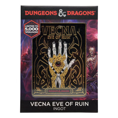 Dungeons & Dragons Ingot Vecna Eve of Ruin Limited Edition 5060948293976