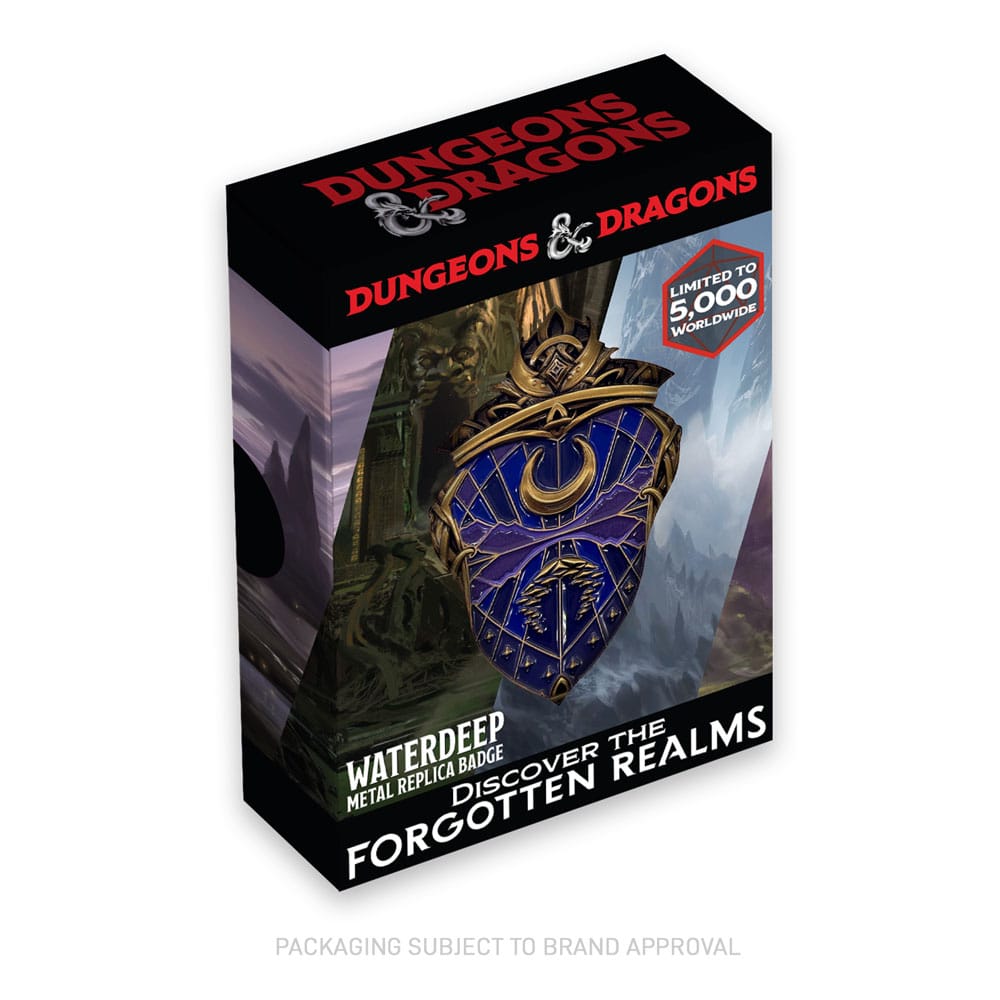 Dungeons & Dragons Pin Badge Waterdeep Limited Edition 5060948292337