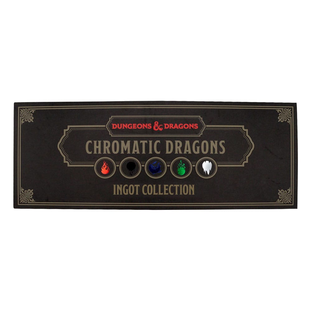 Dungeons & Dragons Ingot Set Chromatic Dragons Ingot 5060948293815