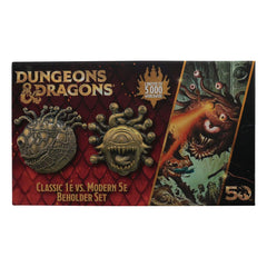 Dungeons & Dragons Medallion Set 50th Anniversary Beholder Twin Edition 5060948294102