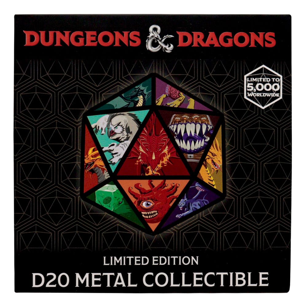 Dungeons & Dragons Medallion D20 5060948294133