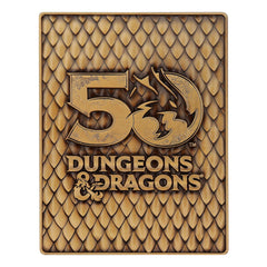 Dungeons & Dragons Ingot Set 50th Anniversary 1st Edition Book Cover 5060948294300