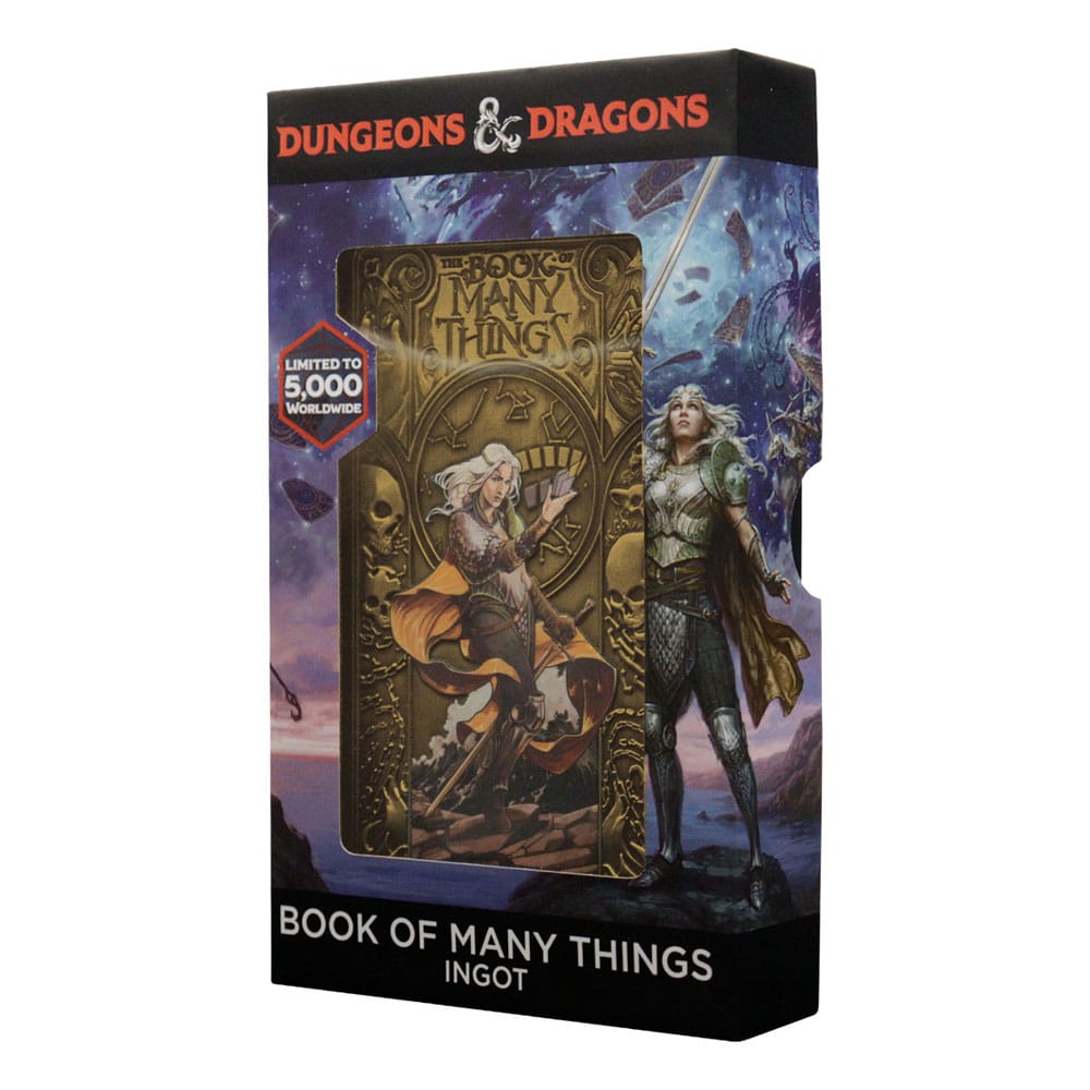 Dungeons & Dragons Ingot Book of Many Things Limited Edition 5060948294645