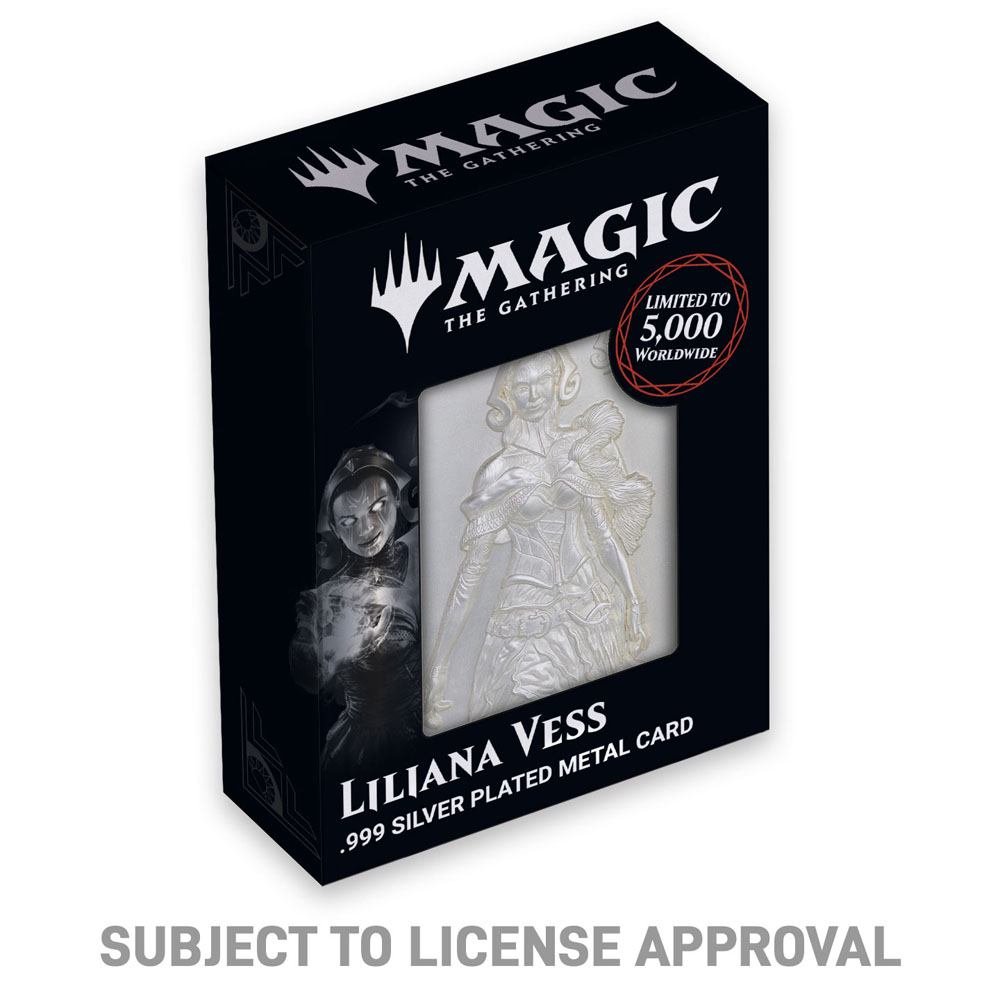 Magic the Gathering Ingot Liliana Limited Edition (silver plated) 5060662469411