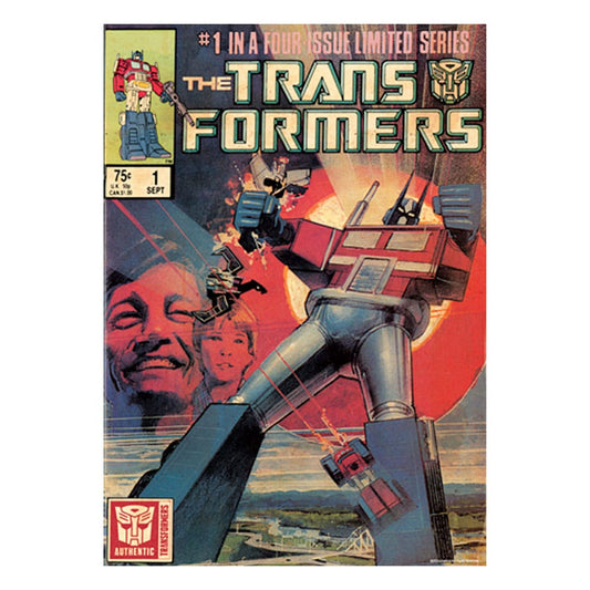 Transformers Art Print 40th Anniversary Limited Edition 42 x 30 cm 5060948295635