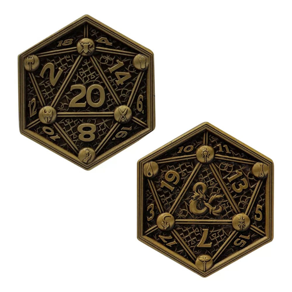 Dungeons & Dragons: Class Cards and D20 Flip Coin 5060948290753