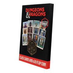 Dungeons & Dragons: Class Cards and D20 Flip Coin 5060948290753