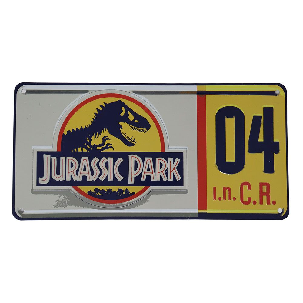 Jurassic Park Replica 1/1 Dennis Nedry License Plate 5060662467226