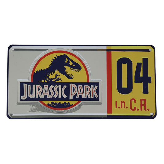 Jurassic Park Replica 1/1 Dennis Nedry License Plate 5060662467226