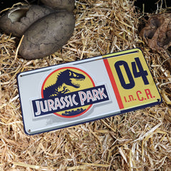 Jurassic Park Replica 1/1 Dennis Nedry License Plate 5060662467226