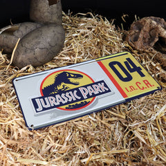 Jurassic Park Replica 1/1 Dennis Nedry License Plate 5060662467226