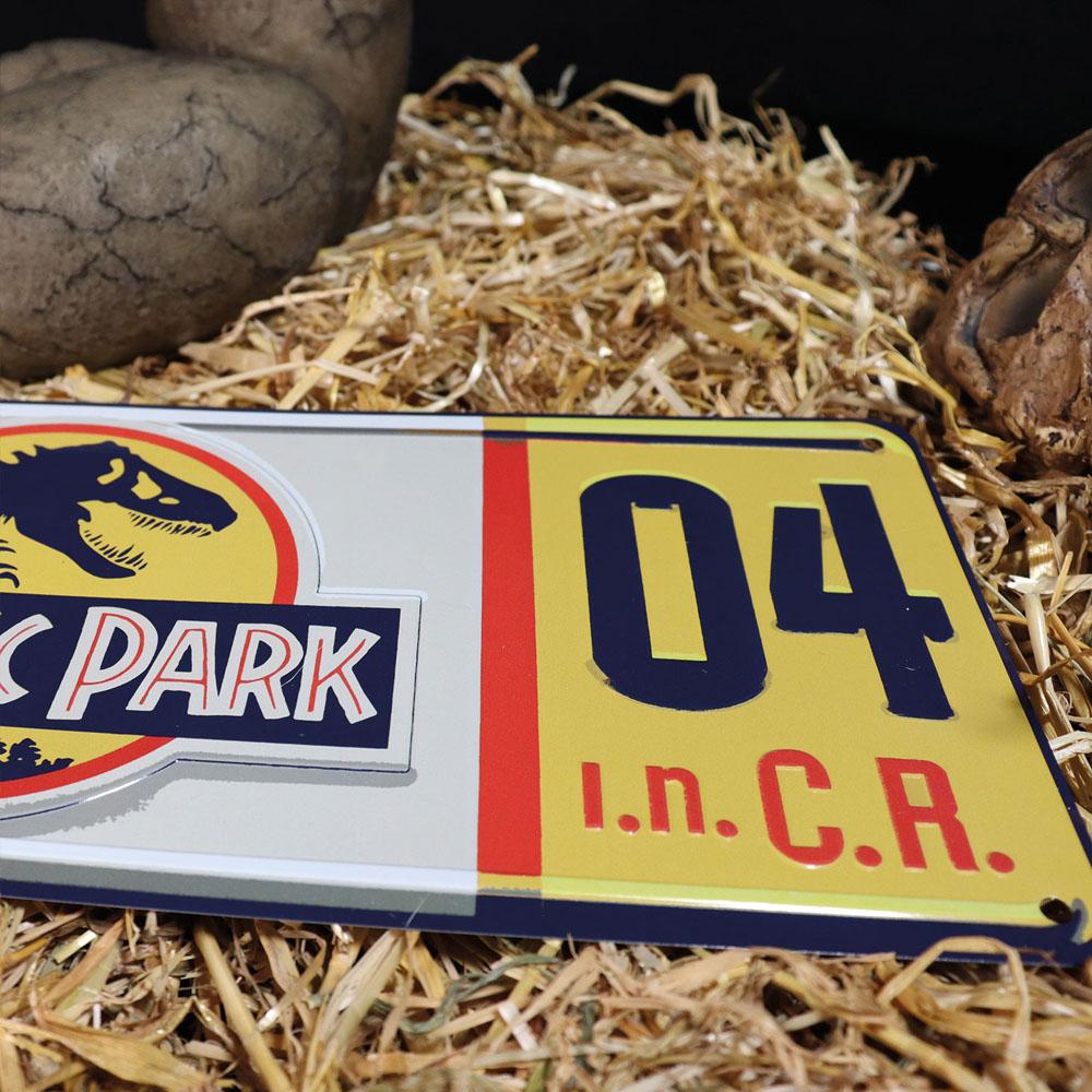 Jurassic Park Replica 1/1 Dennis Nedry License Plate 5060662467226