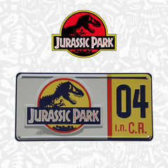 Jurassic Park Replica 1/1 Dennis Nedry License Plate 5060662467226