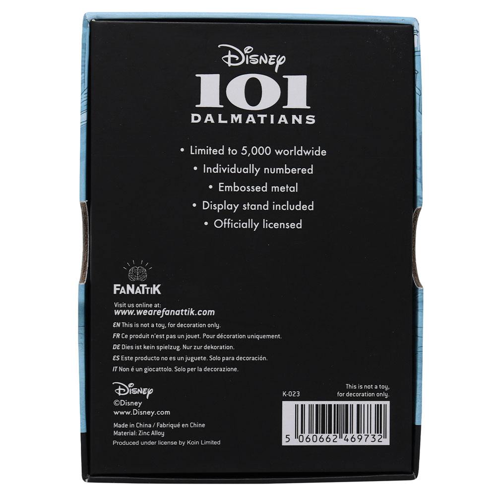 One Hundred and One Dalmatians Ingot Limited Edition 5060662469732