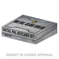 Metal Gear Solid Replica Keycard Set Limited Edition 5060948293525