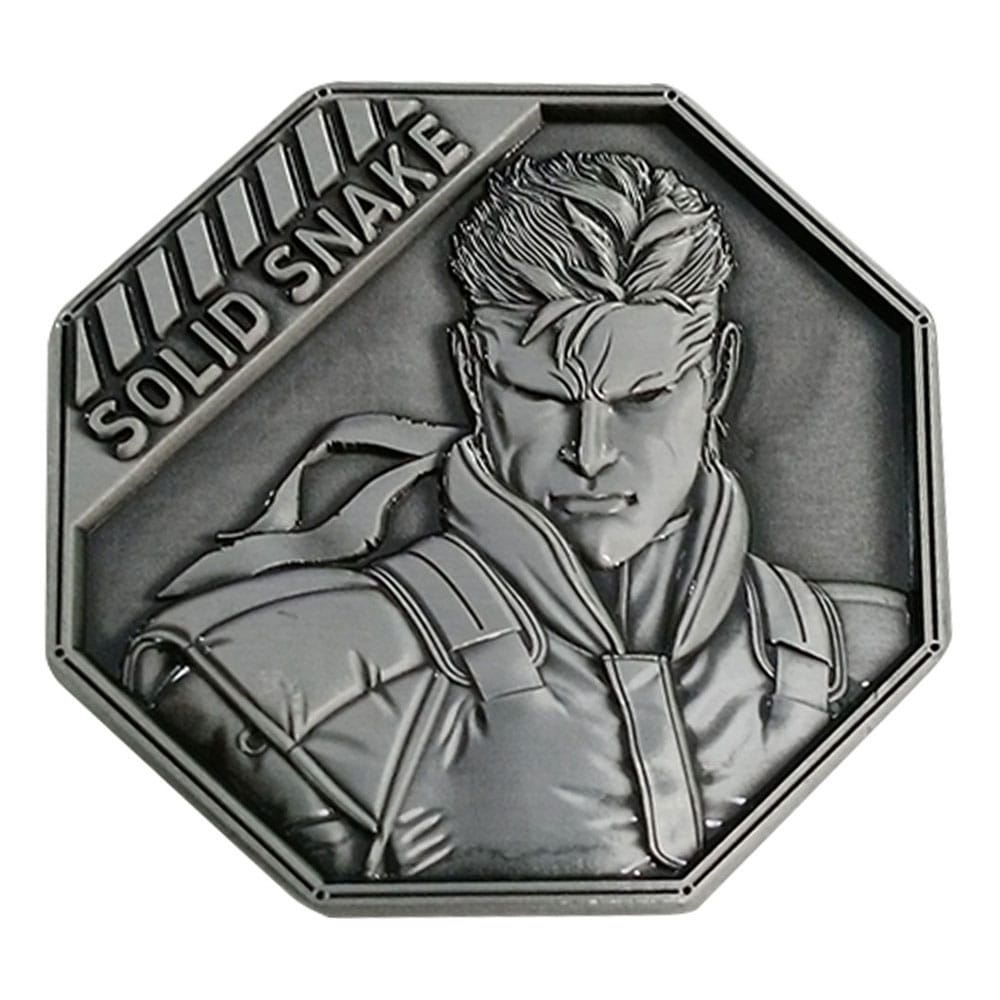 Metal Gear Solid Collectable Coin Solid Snake Limited Edition 5060948293570