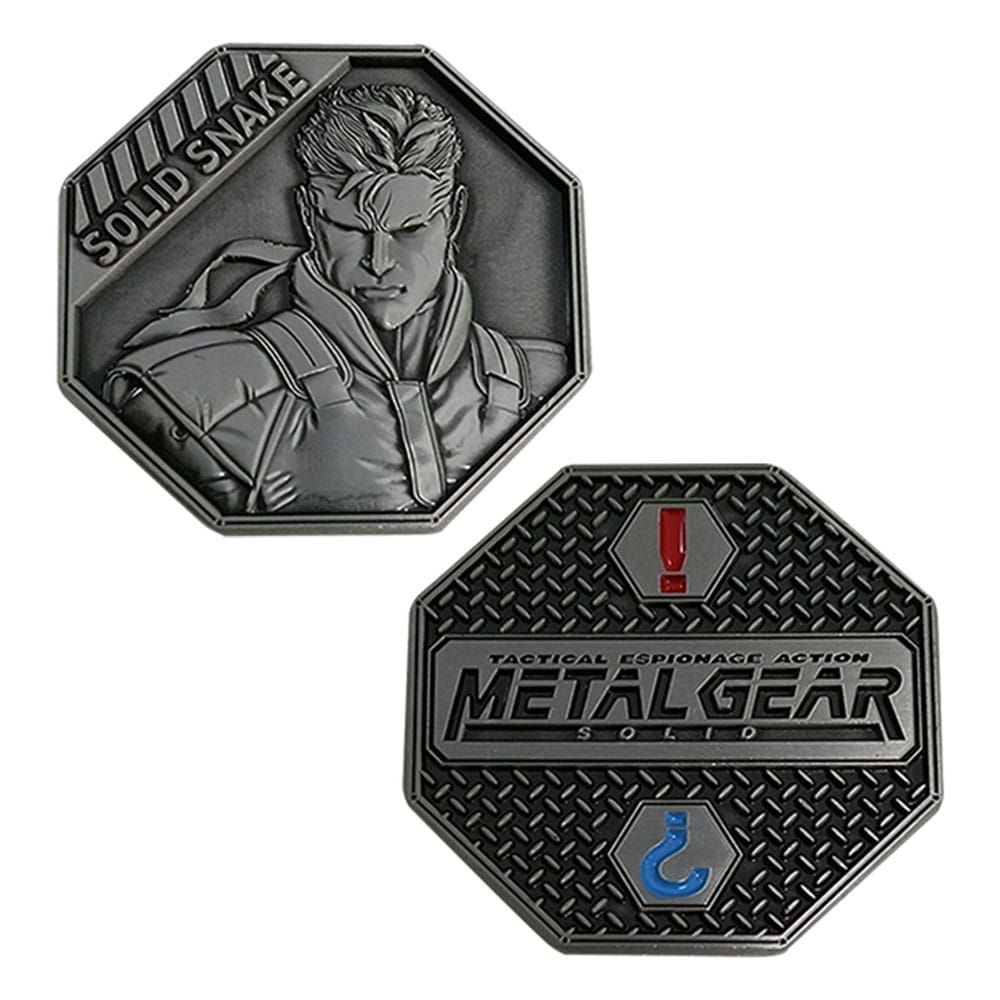 Metal Gear Solid Collectable Coin Solid Snake Limited Edition 5060948293570