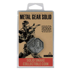 Metal Gear Solid Collectable Coin Solid Snake Limited Edition 5060948293570