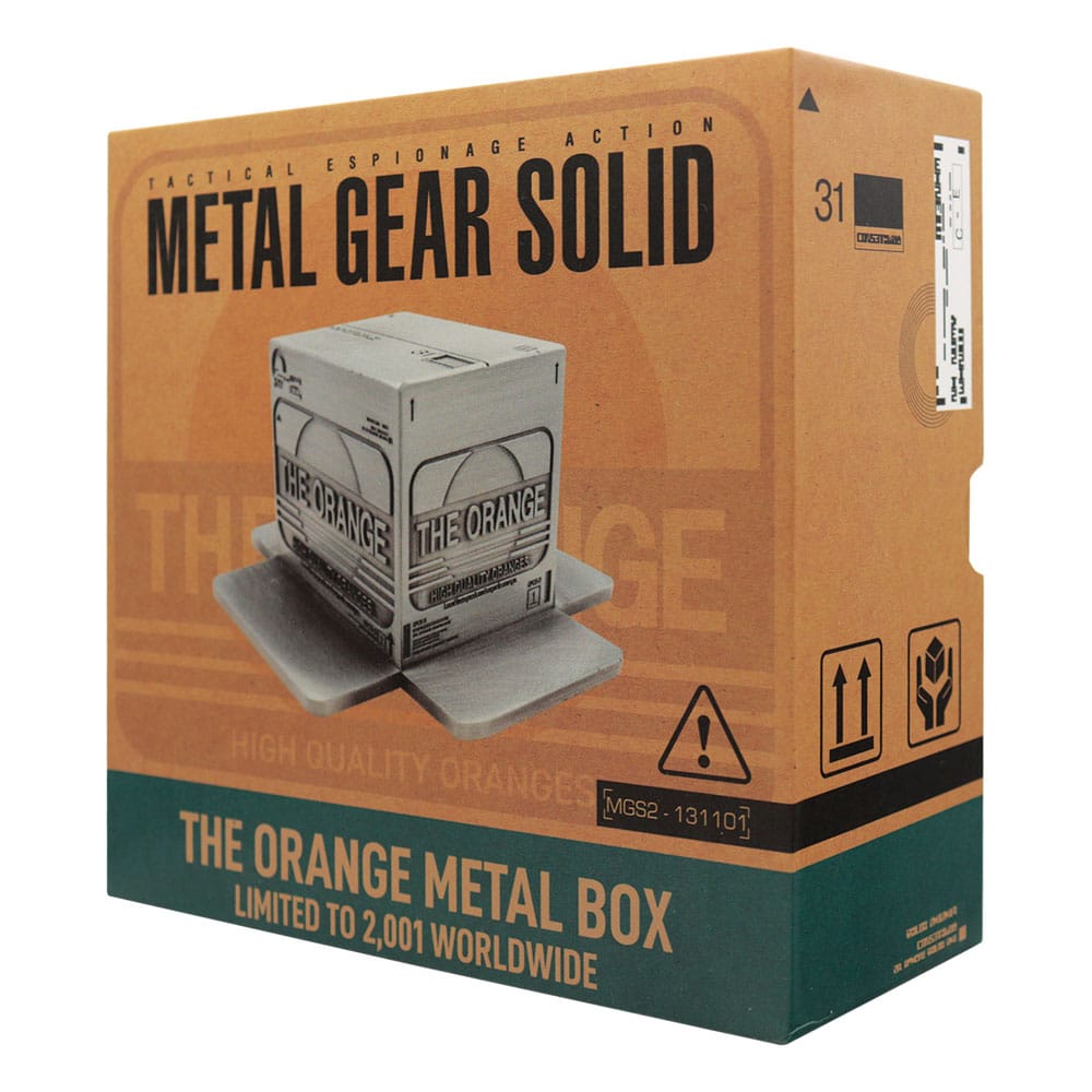 Metal Gear Solid 2 Replica Cardboard Box 5060948292054