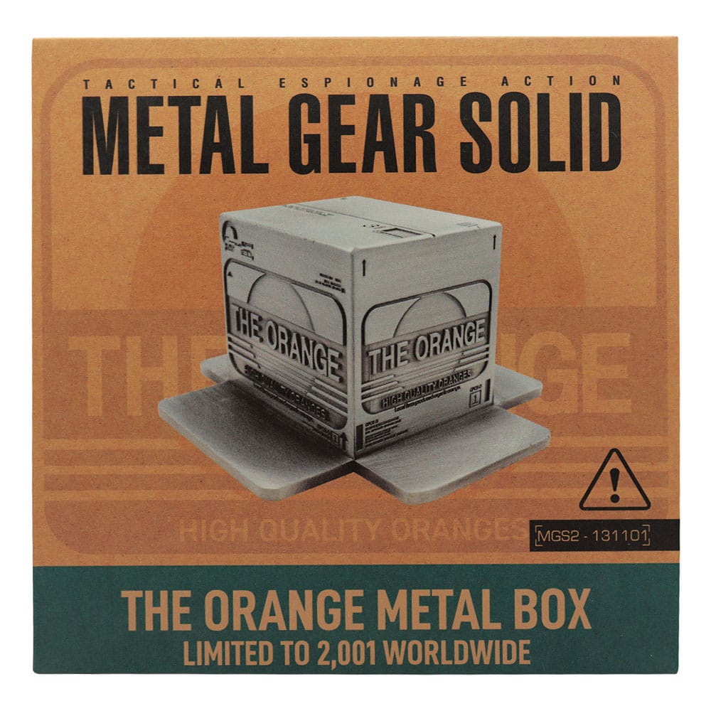 Metal Gear Solid 2 Replica Cardboard Box 5060948292054