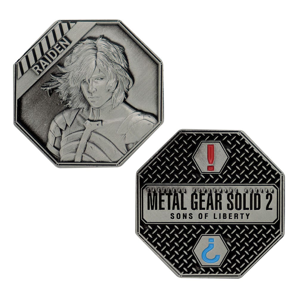 Metal Gear Solid 2 Collectable Coin Raiden Limited Edition 5060948294119